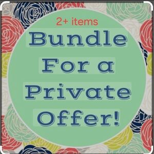 Floral Party Supplies Bundle